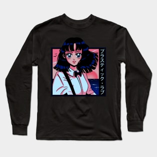 Plastic Anime Love Long Sleeve T-Shirt